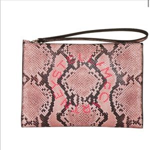 Stella McCartney Logo Wristlet